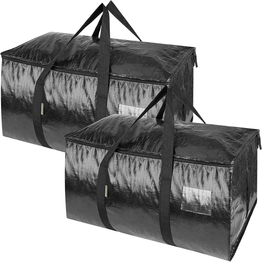 Black Storage Bags with Handles